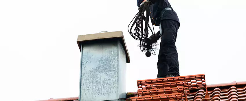 Chimney Brush Cleaning in Redwood City, California