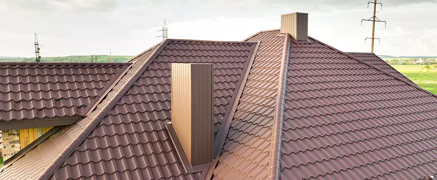 Residential Chimney Flashing Restoration in Redwood City, CA