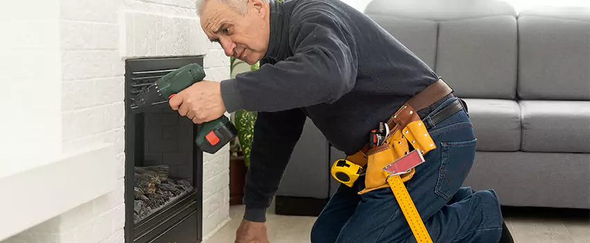 New Indoor Fireplace Installation in Redwood City, California