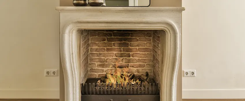 Vintage-style Fireplace Redesign in Redwood City, California
