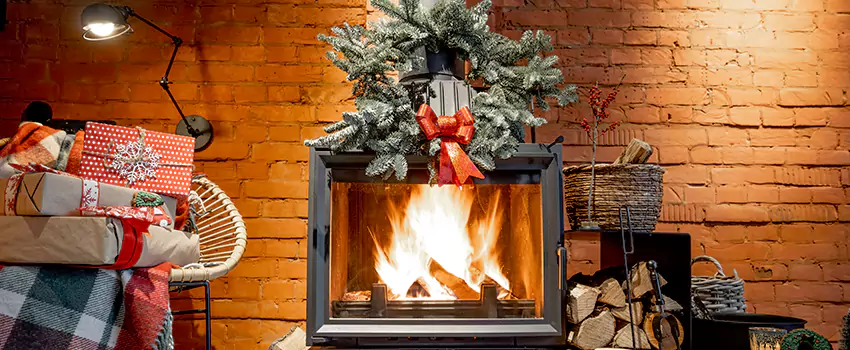Travis Industries Linear Gas Fireplace Installation in Redwood City, California