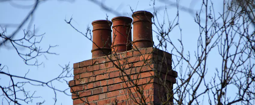 Chimney Crown Installation For Brick Chimney in Redwood City, California
