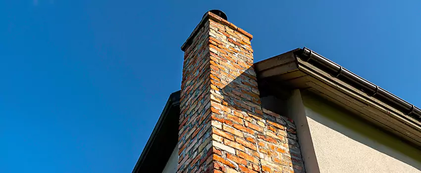 Masonry Chimney Flashing Repair in Redwood City, California