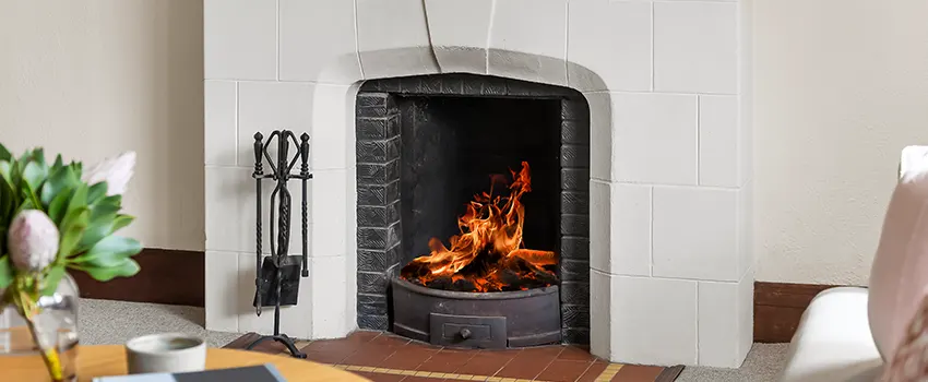 Classic Open Fireplace Design Services in Redwood City, California