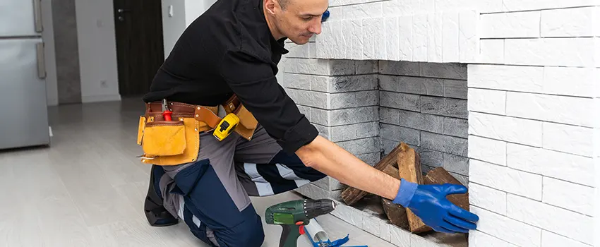 Fireplace Damaged Damper Frame Repair Services in Redwood City, California